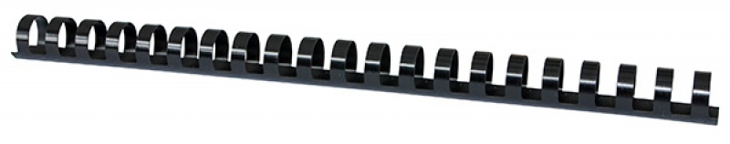Пружина пластикова чорна d-16мм OFFICE PRODUCTS 20241615-05 , 100 шт/уп